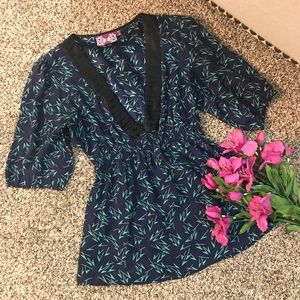 Anthropologie Yumi Kim Silk Top